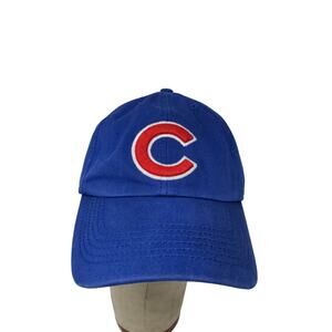 47 Brand MLB Chicago Cubs Fitted Hat Size M Blue Embroidered Logo